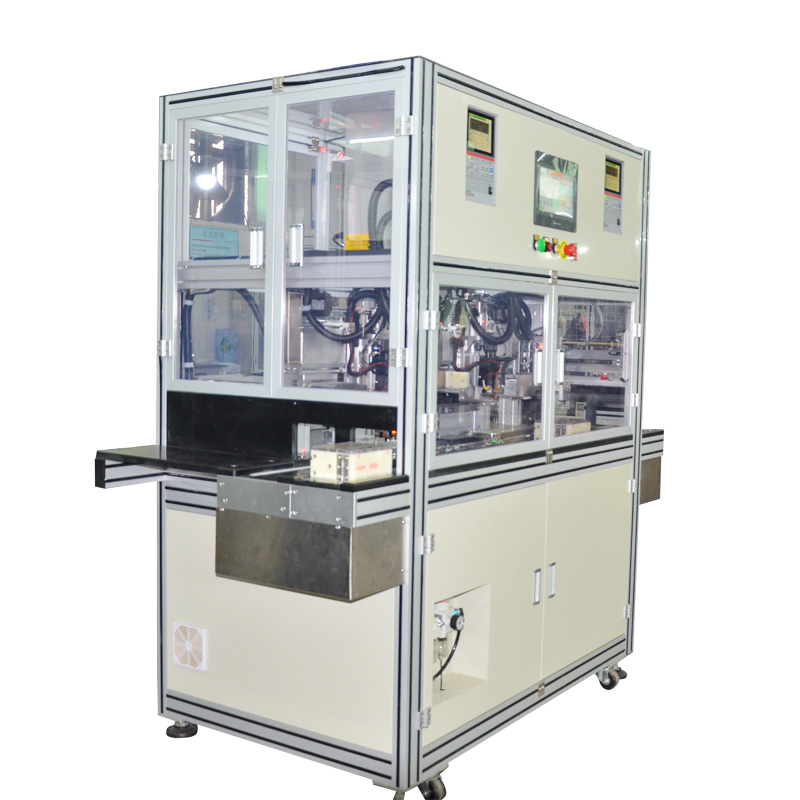  双工位电池自动点焊机